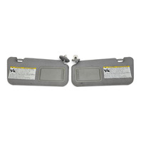 2011-2014 Lexus CT200h Sun Visor Shield Left/Right Set Grey 74320-76020-B0, F051, OEM, 2011, 2012, 2013, 2014