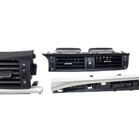 2013-2017 Lexus CT200h A/C Vent Front Right/Center/Left Dash Grill Set, 55670-76010-C0, 55660-76040-C0, F051, OEM, 2013, 2014, 2015, 2016, 2017
