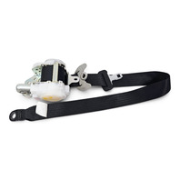 2011-2014 Lexus CT200h Seatbelt Front Right/Passenger Seat Belt Black 73210-76030-B0, F051, OEM, 2011, 2012, 2013, 2014