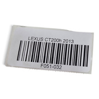 2011-2014 Lexus CT200h Front Grille Grill Emblem 90975-02227, F051, OEM, 2011, 2012, 2013, 2014