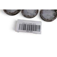 2011-2017 Lexus CT200h Wheel Center Cap Set 3pc, 42603-76010, F051, OEM, 2011, 2012, 2013, 2014, 2015, 2016, 2017