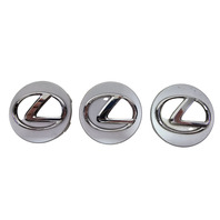 2011-2017 Lexus CT200h Wheel Center Cap Set 3pc, 42603-76010, F051, OEM, 2011, 2012, 2013, 2014, 2015, 2016, 2017