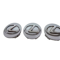 2011-2017 Lexus CT200h Wheel Center Cap Set 3pc, 42603-76010, F051, OEM, 2011, 2012, 2013, 2014, 2015, 2016, 2017