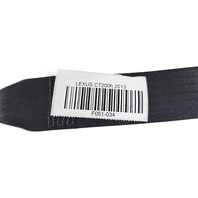 2011-2014 Lexus CT200h Seatbelt Front Left/Driver Seat Belt Black 73220-76070-B0, F051, OEM, 2011, 2012, 2013, 2014