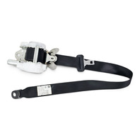 2011-2014 Lexus CT200h Seatbelt Front Left/Driver Seat Belt Black 73220-76070-B0, F051, OEM, 2011, 2012, 2013, 2014