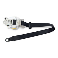 2011-2014 Lexus CT200h Seatbelt Front Left/Driver Seat Belt Black 73220-76070-B0, F051, OEM, 2011, 2012, 2013, 2014
