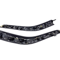 2011-2014 Lexus CT200h Center Console Side Panel Knee Trim Black Left/Right 58833-76030-C0, F051, OEM, 2011, 2012, 2013, 2014