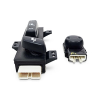 2011-2017 Lexus CT200h Power Seat Switch, Front Left/Driver Side 84922-60180, F051, OEM, 2011, 2012, 2013, 2014, 2015, 2016, 2017