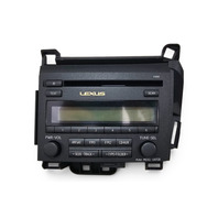 2011-2014 Lexus CT200h CD Disc Player AM/FM Radio Receiver 86120-76050, F051, OEM, 2011, 2012, 2013, 2014