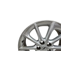 2011-2014 Lexus CT200h Rim Alloy Wheel 17x7 10 Spoke #1 Factory 42611-76050, F051, OEM, 2011, 2012, 2013, 2014