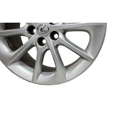 2011-2014 Lexus CT200h Rim Alloy Wheel 17x7 10 Spoke #1 Factory 42611-76050, F051, OEM, 2011, 2012, 2013, 2014