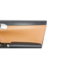 2011-2014 Lexus CT200h Front Door Panel Trim Right Camel Black, 67610-76022-42, F051, OEM, 2011, 2012, 2013, 2014
