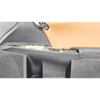 2011-2014 Lexus CT200h Front Door Panel Trim Right Camel Black, 67610-76022-42, F051, OEM, 2011, 2012, 2013, 2014
