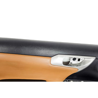 2011-2014 Lexus CT200h Front Door Panel Trim Left Camel Black, 67620-76022-42, F051, OEM, 2011, 2012, 2013, 2014