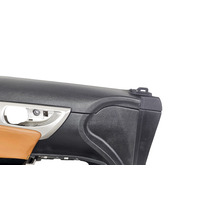 2011-2014 Lexus CT200h Front Door Panel Trim Left Camel Black, 67620-76022-42, F051, OEM, 2011, 2012, 2013, 2014
