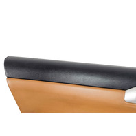 2011-2014 Lexus CT200h Front Door Panel Trim Left Camel Black, 67620-76022-42, F051, OEM, 2011, 2012, 2013, 2014