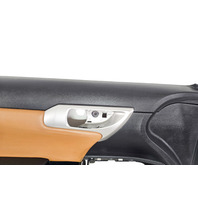 2011-2014 Lexus CT200h Front Door Panel Trim Left Camel Black, 67620-76022-42, F051, OEM, 2011, 2012, 2013, 2014
