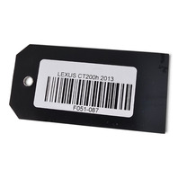 2011-2014 Lexus CT200h Rear Seat Side Garnish, 62551-76010-C0, F051, OEM, 2011, 2012, 2013, 2014