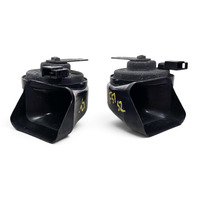 2011-2017 Lexus CT200h High/Low Pitch Horn Set 86510-75010, 86520-75010, F051, OEM, 2011, 2012, 2013, 2014, 2015, 2016, 2017