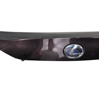 2011-2017 Lexus CT200h Liftgate Lower Trim Panel Garnish w/Emblem Fire Agate, 76801-76010-E0, F051, OEM, 2011, 2012, 2013, 2014, 2015, 2016, 2017