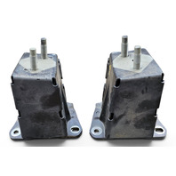2011-2017 Lexus CT200h Rear Right/Left Reinforcement Bracket Pieces Grey Set 52015-76020, F051, OEM, 2011, 2012, 2013, 2014, 2015, 2016, 2017