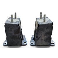 2011-2017 Lexus CT200h Rear Right/Left Reinforcement Bracket Pieces Grey Set 52015-76020, F051, OEM, 2011, 2012, 2013, 2014, 2015, 2016, 2017