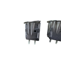 2011-2017 Lexus CT200h Rear Right/Left Reinforcement Bracket Pieces Grey Set 52015-76020, F051, OEM, 2011, 2012, 2013, 2014, 2015, 2016, 2017
