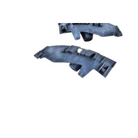 2011-2017 Lexus CT200H Rear Right/Left Bumper Retainer Bracket Set 52563-76010, F051, OEM, 2011, 2012, 2013, 2014, 2015, 2016, 2017