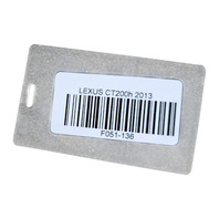 2011-2017 Lexus CT200h Front Right/Left Suspension Cross-Member Reinforcement Set, 51107-12010, F051, OEM, 2011, 2012, 2013, 2014, 2015, 2016, 2017