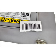 2011 Honda CR-Z CRZ Sun Shade Visor Left/Right Set Light Gray/Grey 83230-SZT-A11ZA, F052, OEM