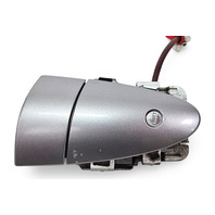 2011-2012 Honda CR-Z CRZ Exterior Door Handle Front Left/Driver Silver Metallic, 72181-SZT-003ZD, F052, OEM, 2011, 2012