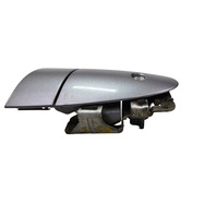 2011-2012 Honda CR-Z CRZ Exterior Door Handle Front Left/Driver Silver Metallic, 72181-SZT-003ZD, F052, OEM, 2011, 2012