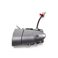 2011-2012 Honda CR-Z CRZ Exterior Door Handle Front Left/Driver Silver Metallic, 72181-SZT-003ZD, F052, OEM, 2011, 2012