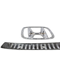2011-2016 Honda CR-Z CRZ Emblem Logo "CR-Z" Rear Trunk, 75722-SZT-G01, 75701-SZT-G01, F052, OEM, 2011, 2012, 2013, 2014, 2015, 2016