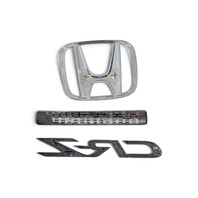 2011-2016 Honda CR-Z CRZ Emblem Logo "CR-Z" Rear Trunk, 75722-SZT-G01, 75701-SZT-G01, F052, OEM, 2011, 2012, 2013, 2014, 2015, 2016