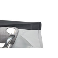 2011-2012 Honda CR-Z CRZ Front Door Panel Lining Left/Passenger Black/Gray, 83550-SZT-A12ZA, F052, OEM, 2011, 2012