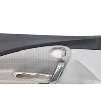 2011-2012 Honda CR-Z CRZ Front Door Panel Lining Left/Passenger Black/Gray, 83550-SZT-A12ZA, F052, OEM, 2011, 2012