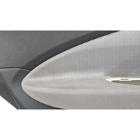 2011-2012 Honda CR-Z CRZ Front Door Panel Lining Left/Passenger Black/Gray, 83550-SZT-A12ZA, F052, OEM, 2011, 2012