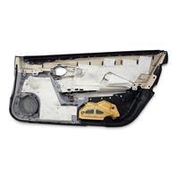 2011-2012 Honda CR-Z CRZ Front Door Panel Lining Left/Passenger Black/Gray, 83550-SZT-A12ZA, F052, OEM, 2011, 2012