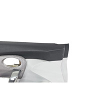 2011-2012 Honda CR-Z CRZ Front Door Panel Lining Left/Passenger Black/Gray, 83550-SZT-A12ZA, F052, OEM, 2011, 2012