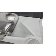 2011-2012 Honda CR-Z CRZ Front Door Panel Lining Left/Passenger Black/Gray, 83550-SZT-A12ZA, F052, OEM, 2011, 2012