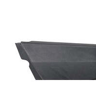 2011-2012 Honda CR-Z CRZ Front Door Panel Lining Left/Passenger Black/Gray, 83550-SZT-A12ZA, F052, OEM, 2011, 2012