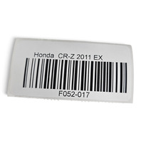 2011-2015 Honda CR-Z CRZ Ignition Switch Immobilizer w/Key A/T 06351-TM8-911, F052, OEM, 2011, 2012, 2013, 2014, 2015