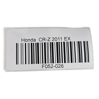 2011-2012 Honda CR-Z EX AM FM CD Radio Tuner, 39100-SZT-A21, 39100-SZT-305, F052, OEM, 2011, 2012