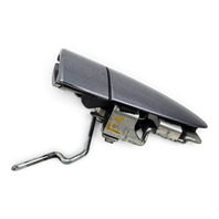 2011-2015 Honda CR-Z CRZ Exterior Door Handle Front Right/Passenger Metallic, 72141-SZT-G01ZD, F052, OEM, 2011, 2012, 2013, 2014, 2015