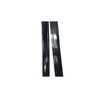 2011-2016 Honda CR-Z CRZ Front Pillar Cover Trim Garnish Left/Right Set, 73152-SZT-G01, F052, OEM, 2011, 2012, 2013, 2014, 2015, 2016