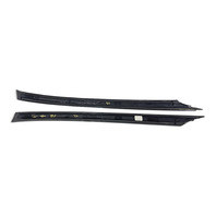 2011-2016 Honda CR-Z CRZ Front Pillar Cover Trim Garnish Left/Right Set, 73152-SZT-G01, F052, OEM, 2011, 2012, 2013, 2014, 2015, 2016