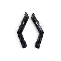 2011-2015 Honda CR-Z CRZ Rear Bumper Bracket Beam Left/Right, 71598-SZT-G01, F052, OEM, 2011, 2012, 2013, 2014, 2015