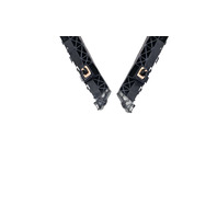 2011-2015 Honda CR-Z CRZ Rear Bumper Bracket Beam Left/Right, 71598-SZT-G01, F052, OEM, 2011, 2012, 2013, 2014, 2015
