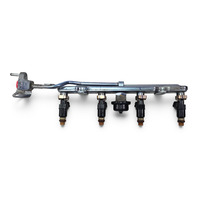 2011-2016 Honda CR-Z CRZ Air Assist Fuel Gas Injector w/ Rail 16620-RTW-003, F052, OEM, 2011, 2012, 2013, 2014, 2015, 2016